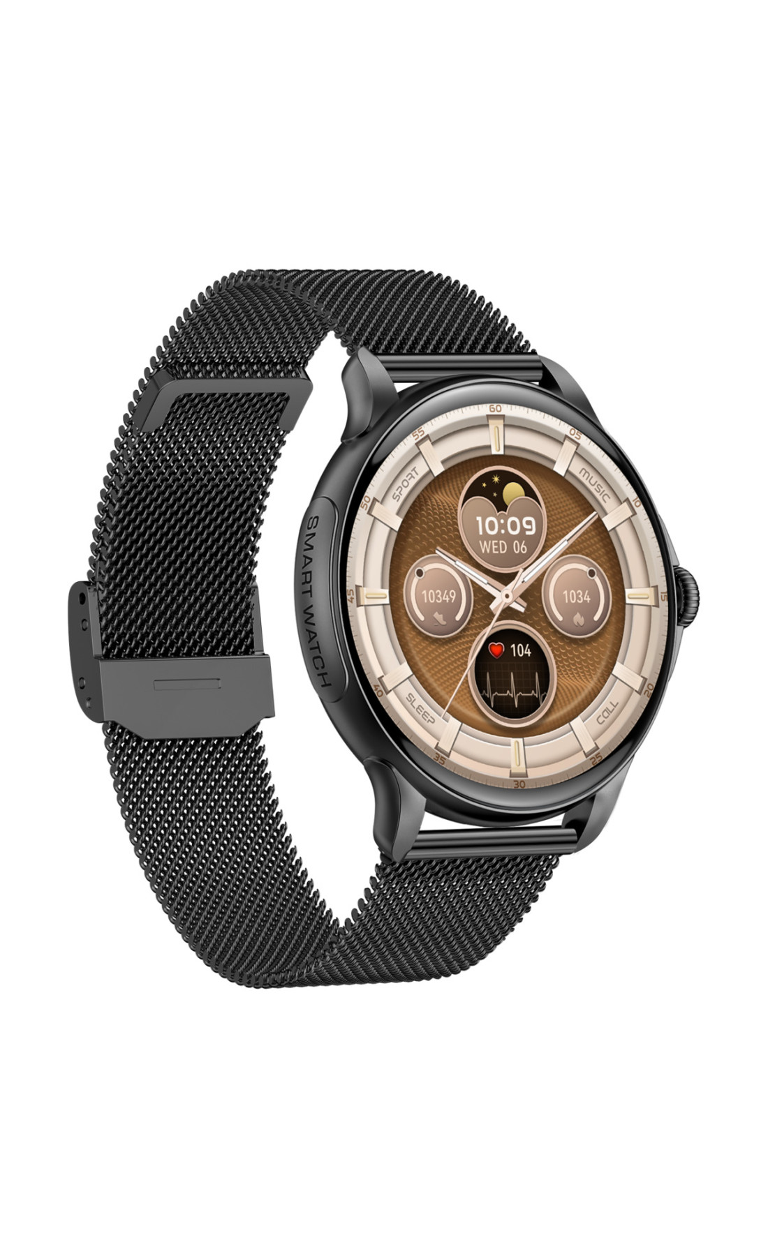 Смарт годинник  Smart Holiday Black Steel, 2 ремінці