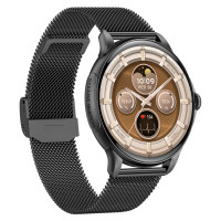 Смарт годинник  Smart Holiday Black Steel, 2 ремінці