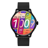 Смарт годинник  Smart Holiday Black Steel, 2 ремінці