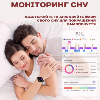 Смарт годинник  Smart Holiday Black Steel, 2 ремінці