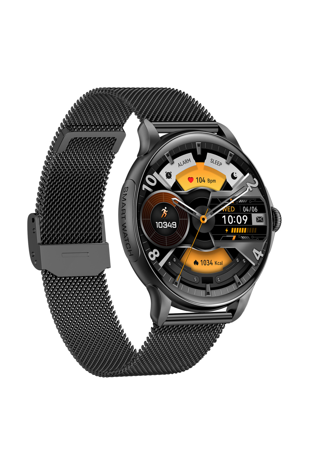 Смарт годинник  Smart Holiday Black Steel, 2 ремінці