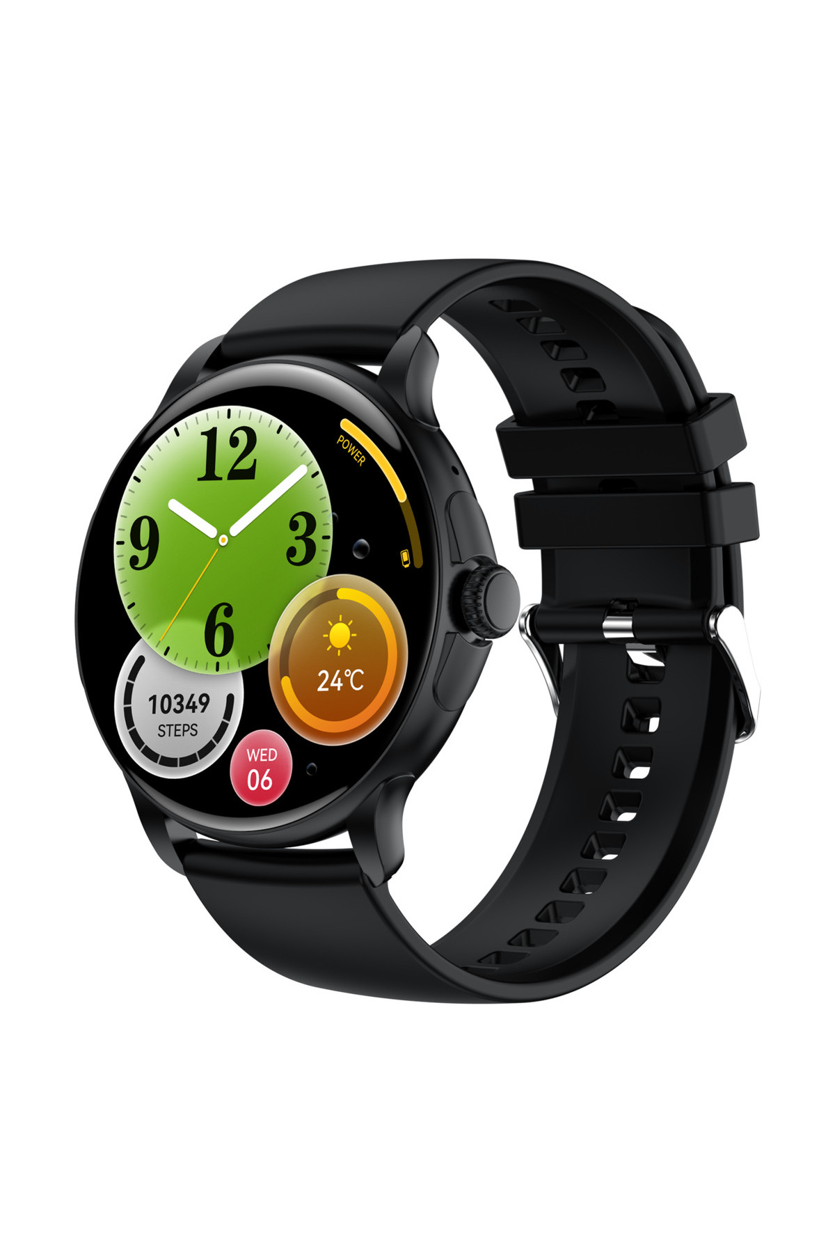 Смарт годинник  Smart Holiday Black Rubber, 2 ремінці