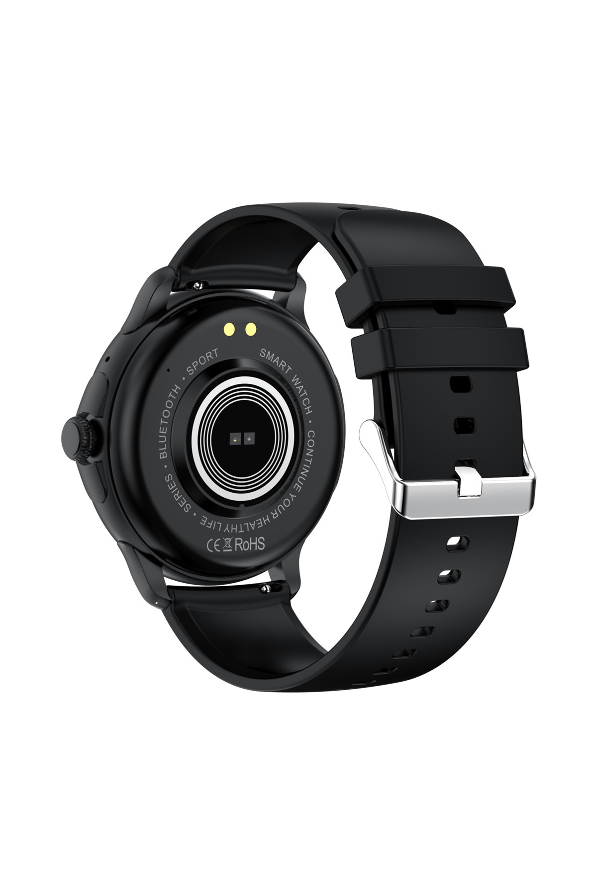 Смарт годинник  Smart Holiday Black Rubber, 2 ремінці