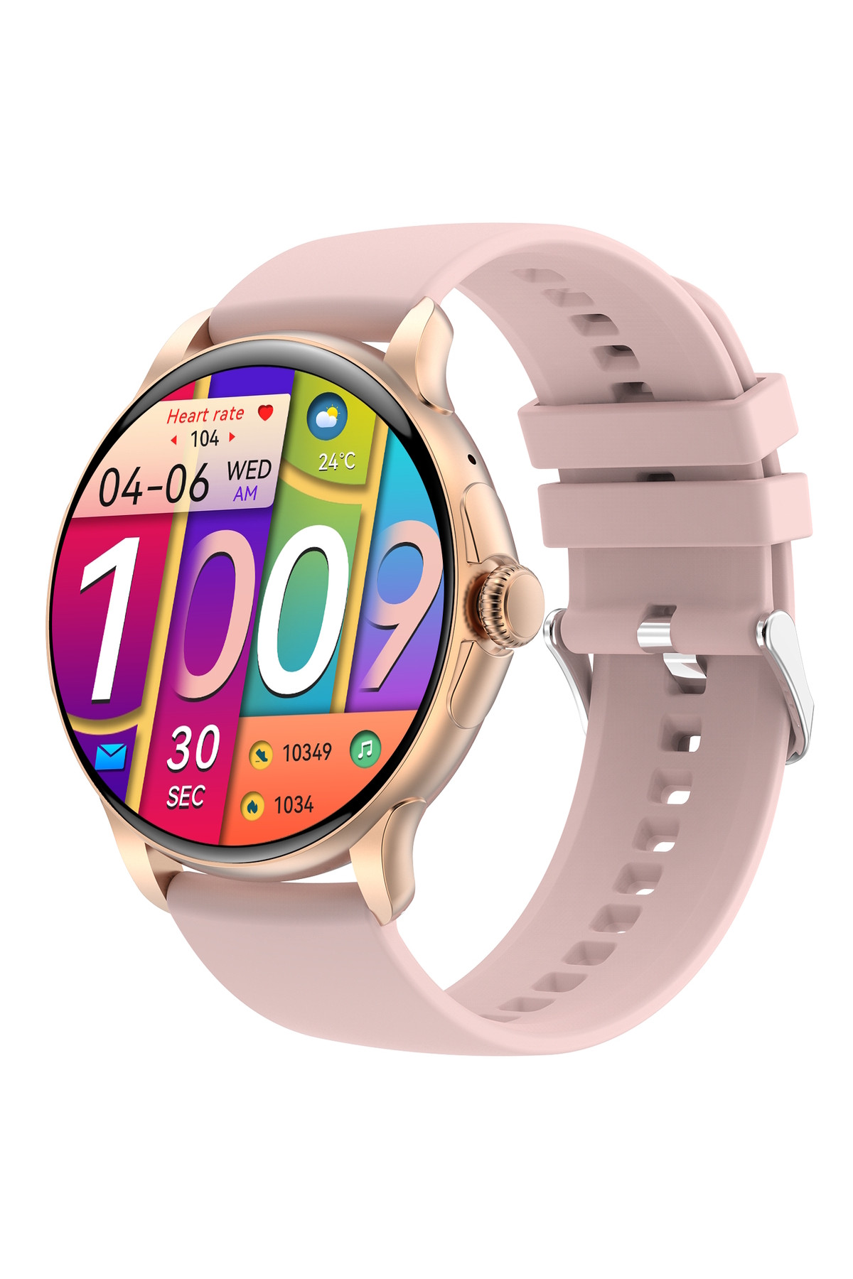 Смарт годинник  Smart Holiday Gold Rubber, 2 ремінці