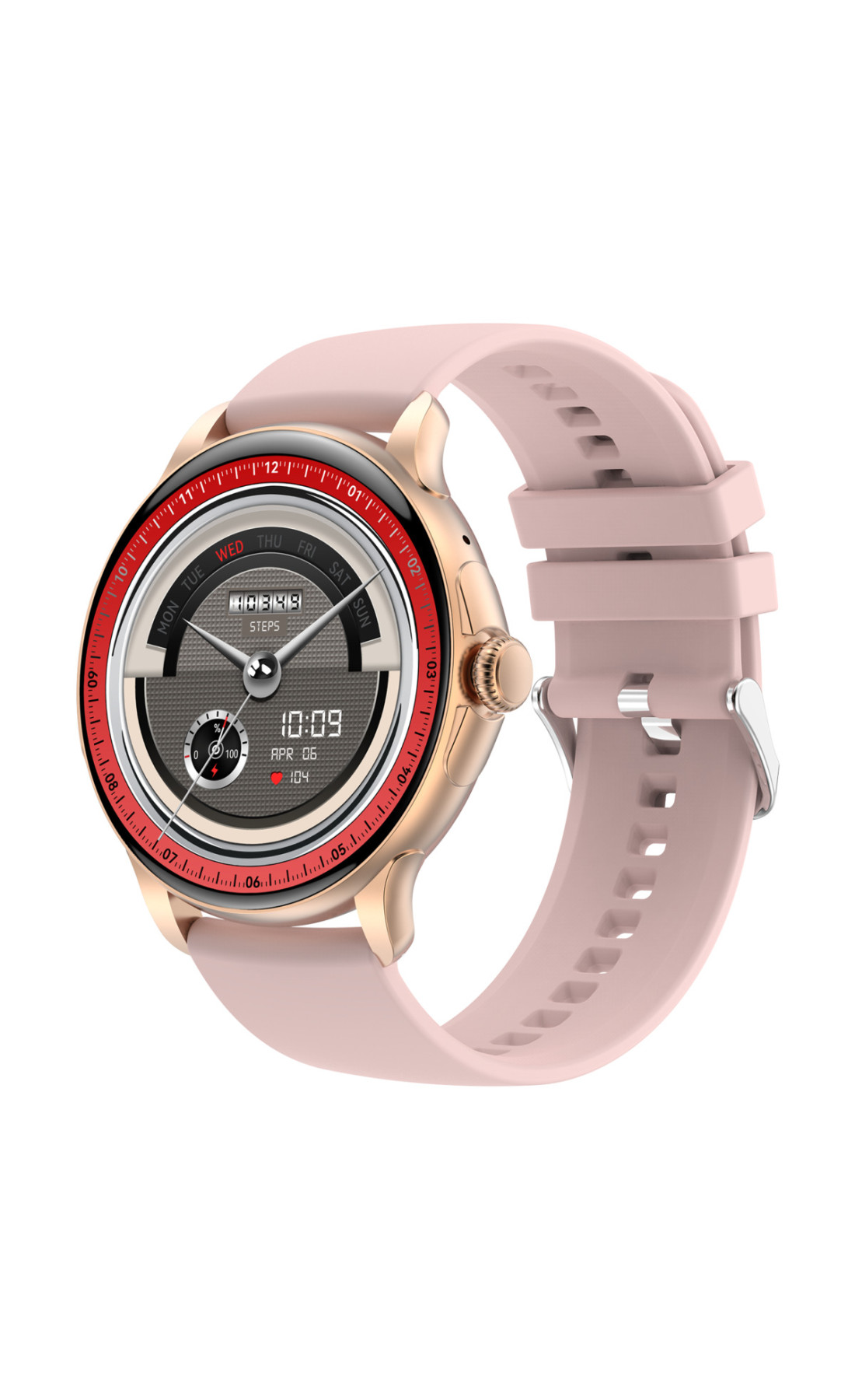 Смарт годинник  Smart Holiday Gold Rubber, 2 ремінці