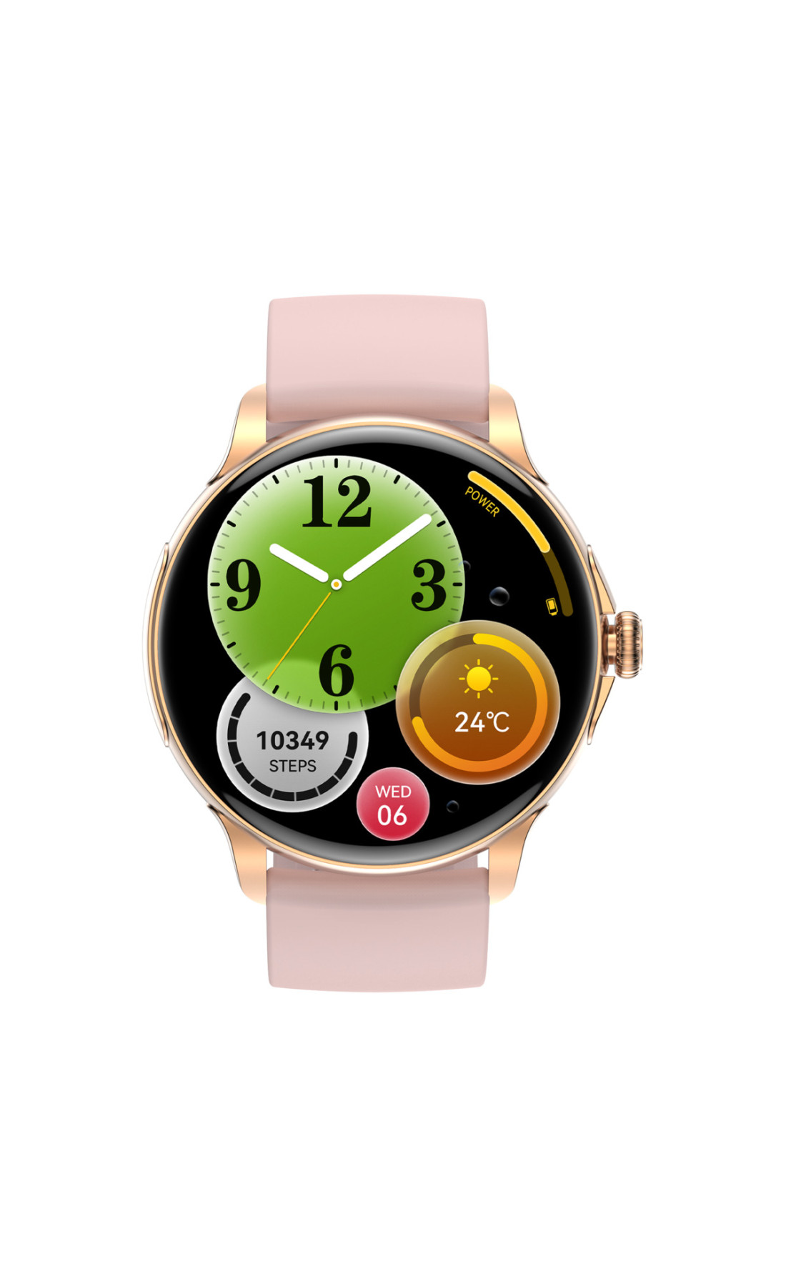 Смарт годинник  Smart Holiday Gold Rubber, 2 ремінці