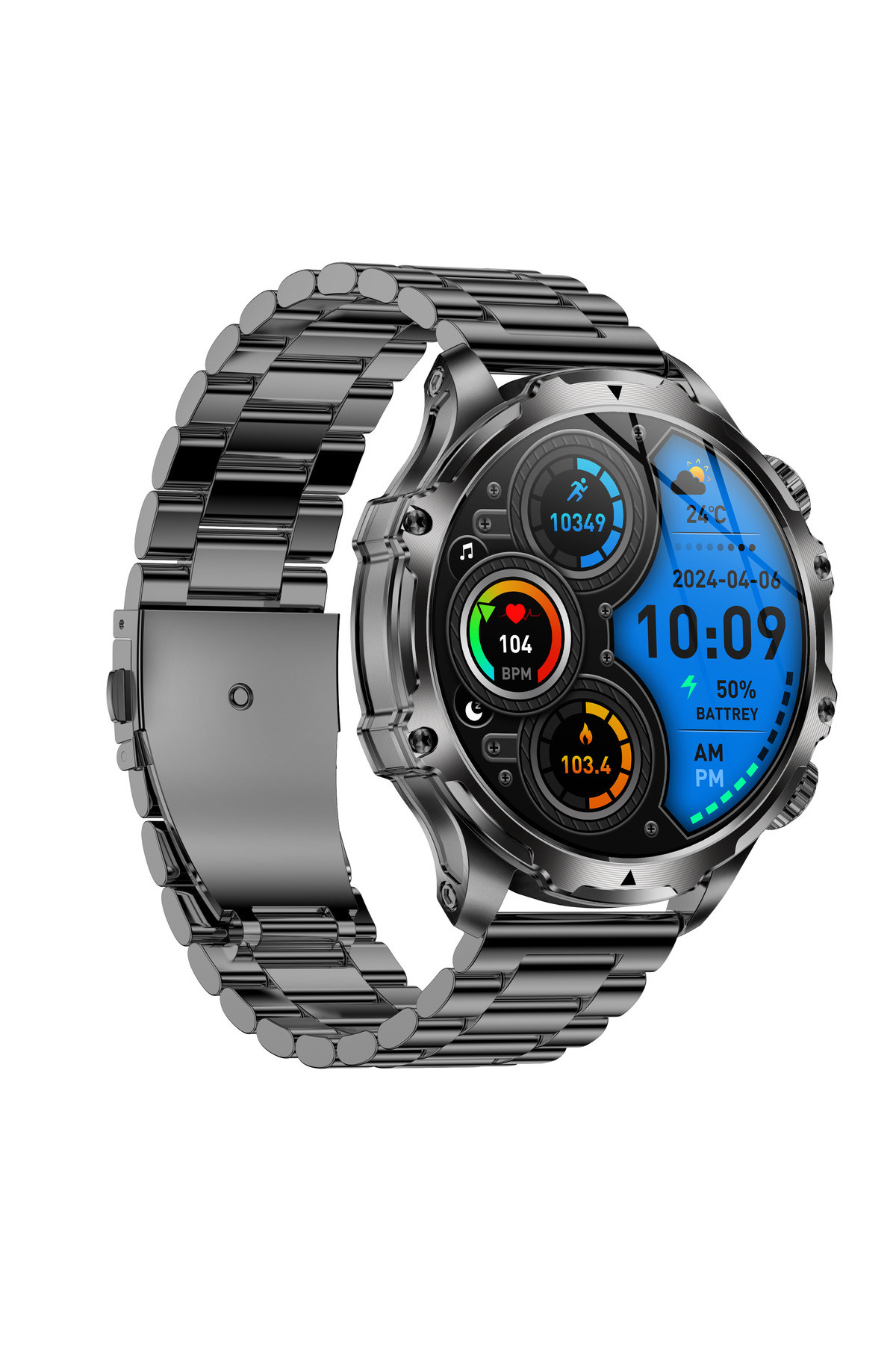 Смарт годинник  Smart Turbo Power Steel, 2 ремінці