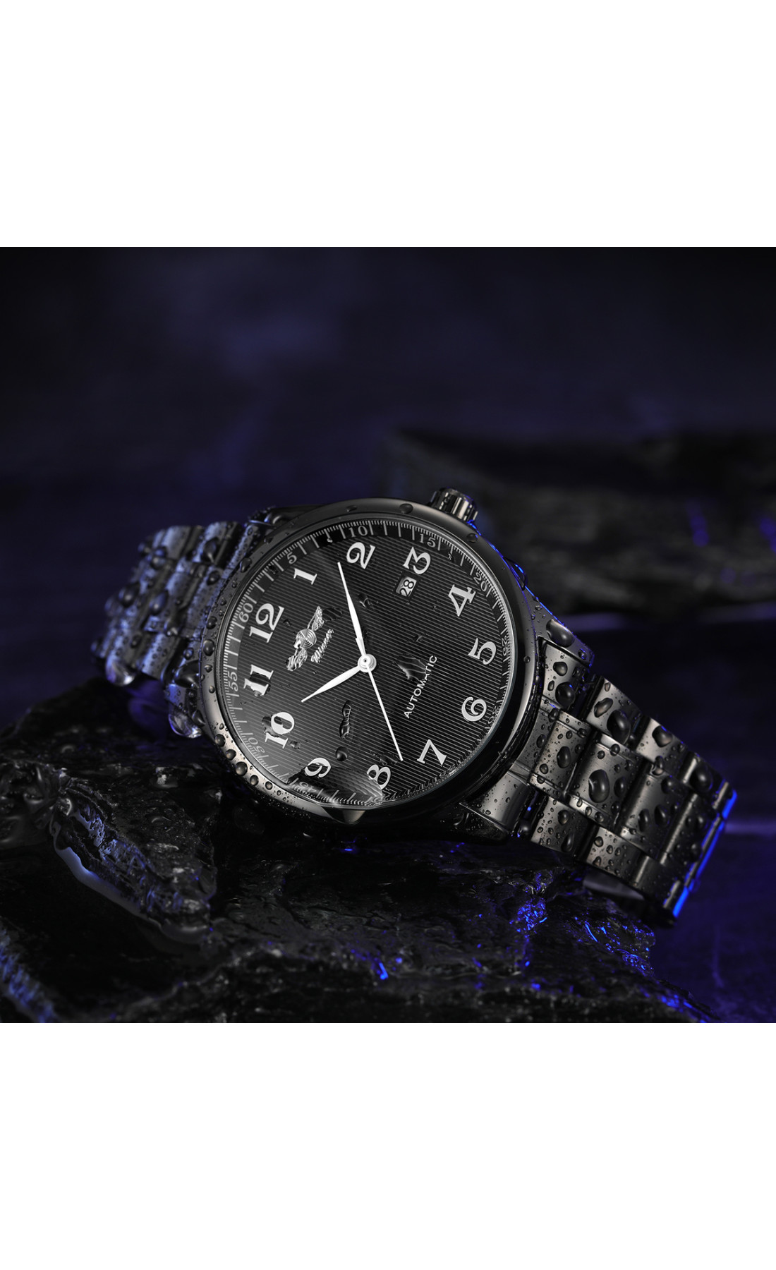 Чоловічий годинник  Winner Handsome Black