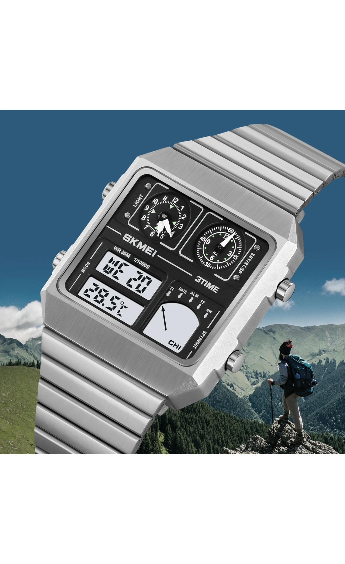 Чоловічий годинник  Skmei Motor