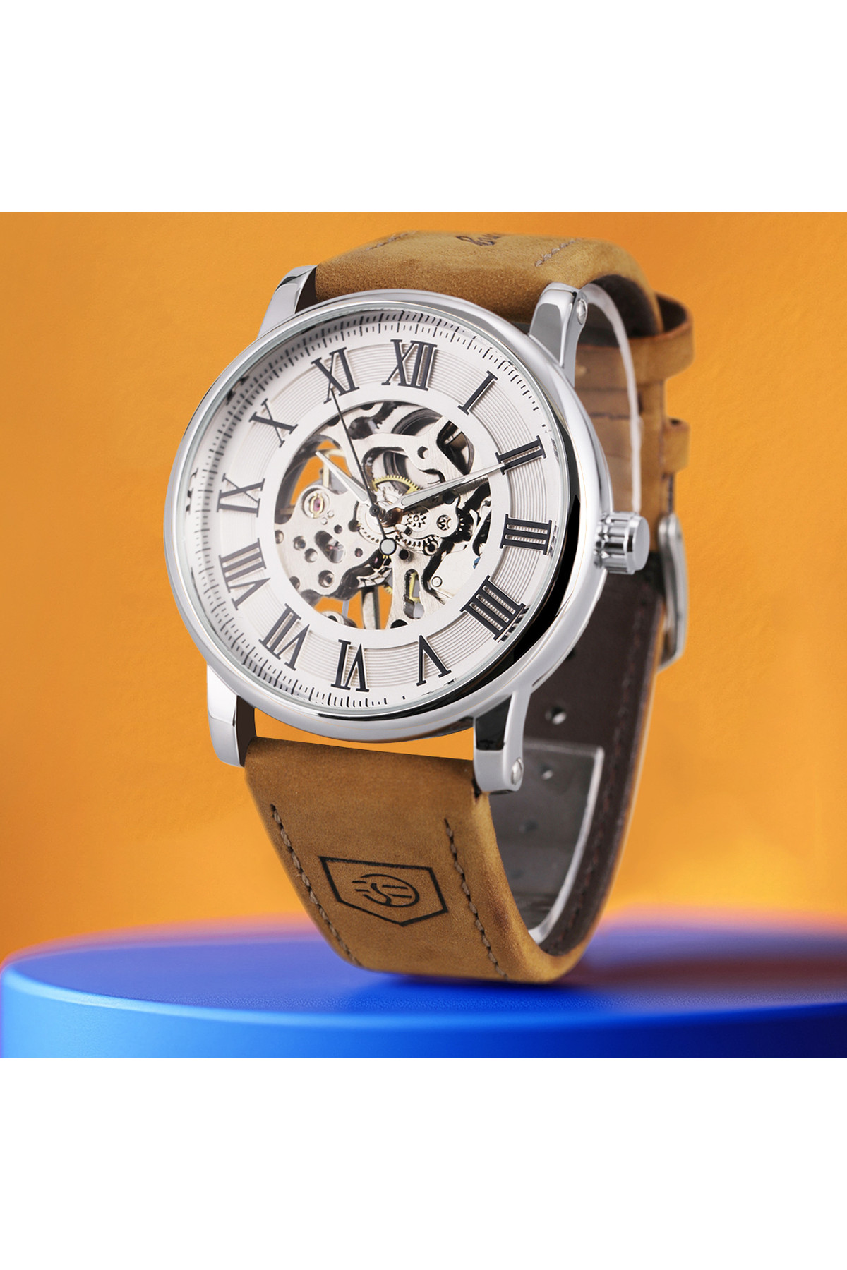 Чоловічий годинник  Forsining Vintage Pro