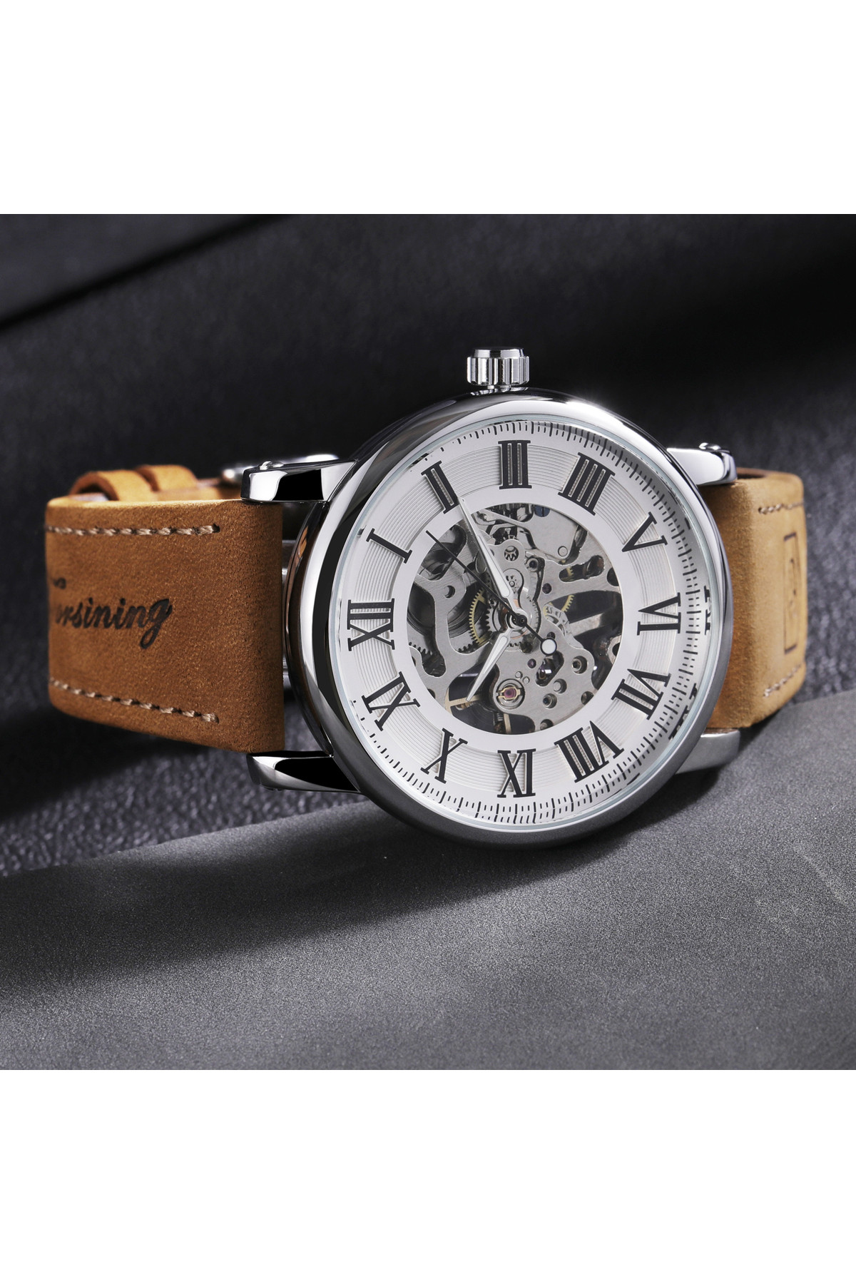 Чоловічий годинник  Forsining Vintage Pro