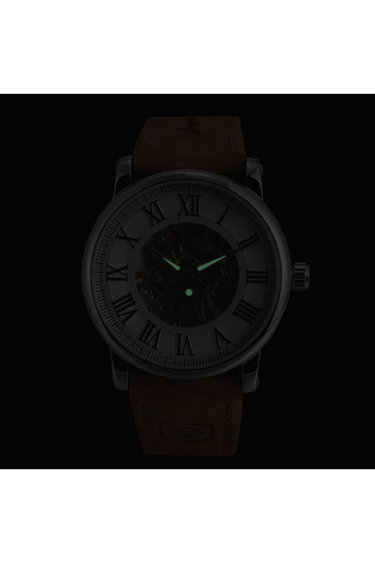 Чоловічий годинник  Forsining Vintage Pro