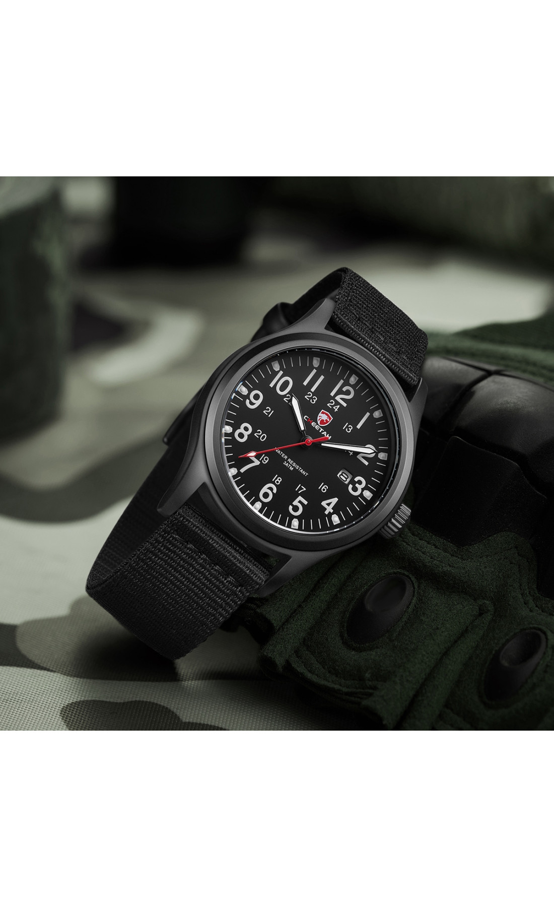 Чоловічий годинник  Cheetah Command Black