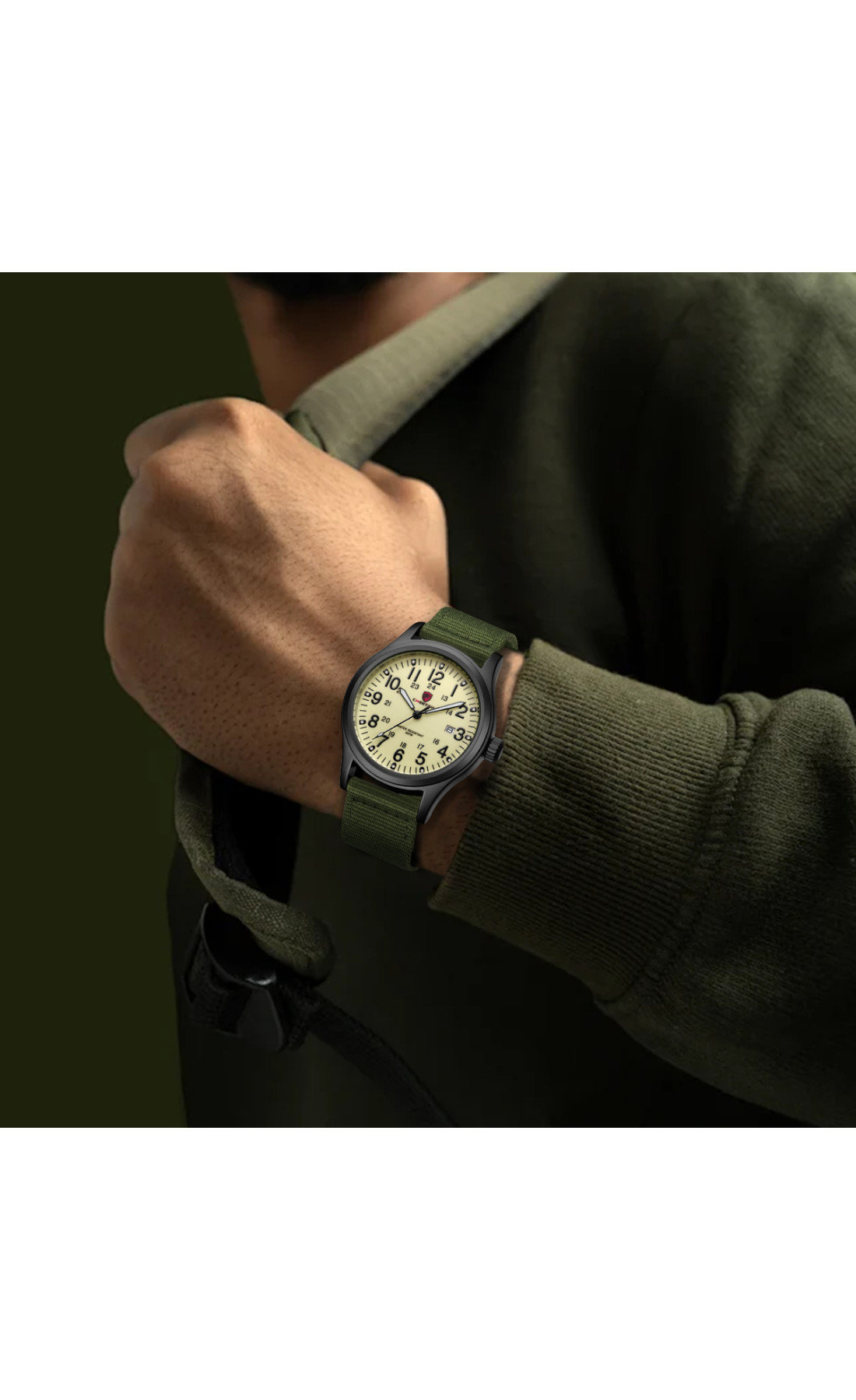 Чоловічий годинник  Cheetah Command Green