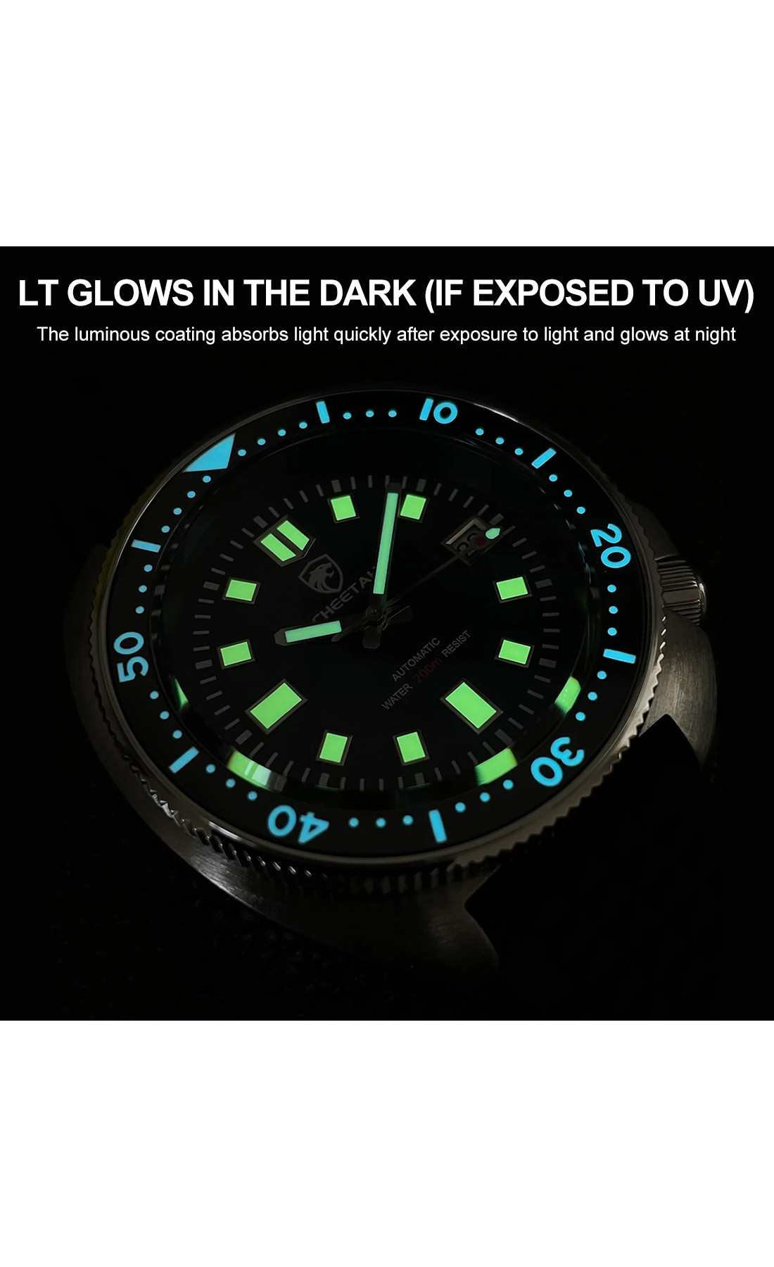 Чоловічий годинник  Cheetah Diver 20 Bar