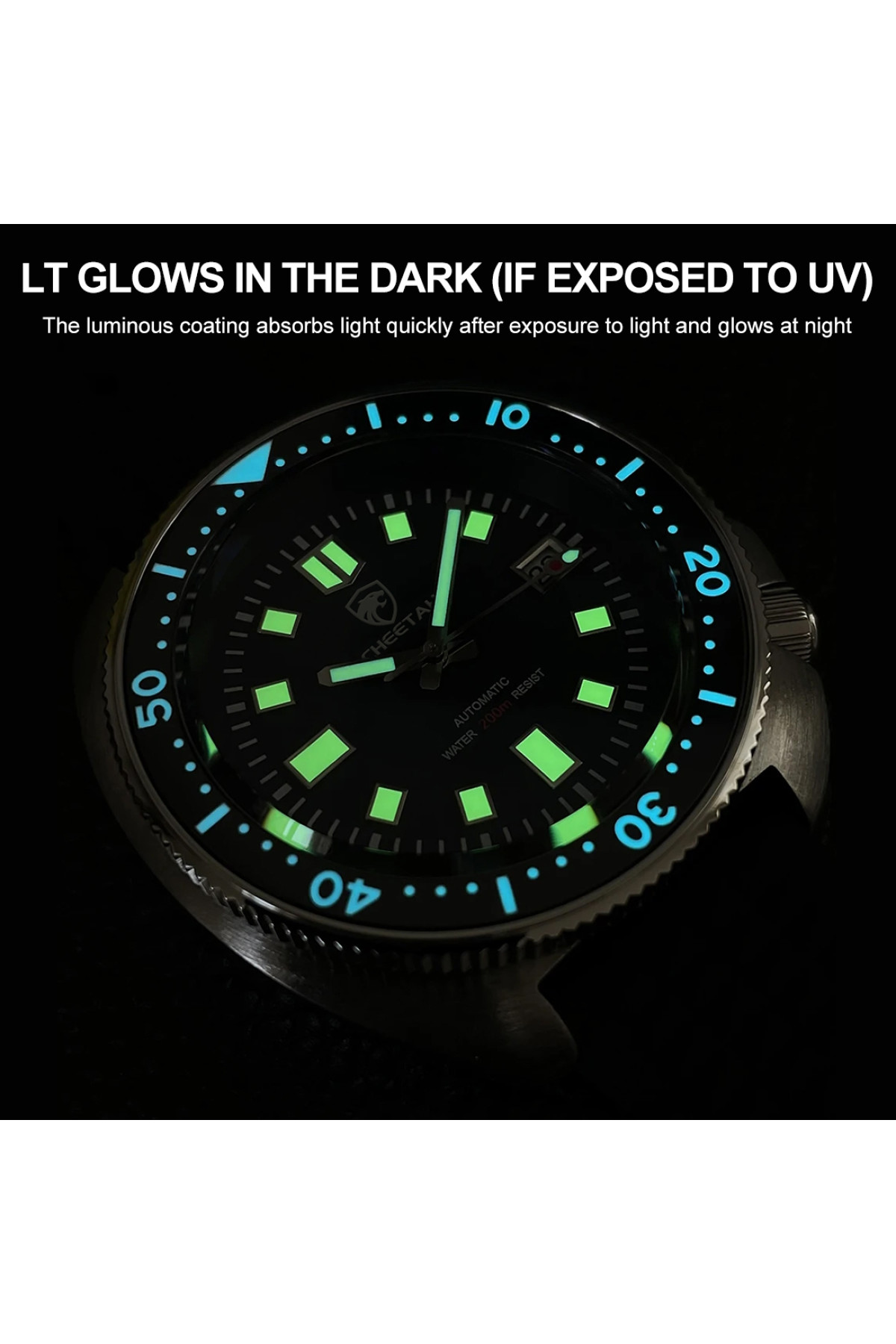 Чоловічий годинник  Cheetah Diver 20 Bar