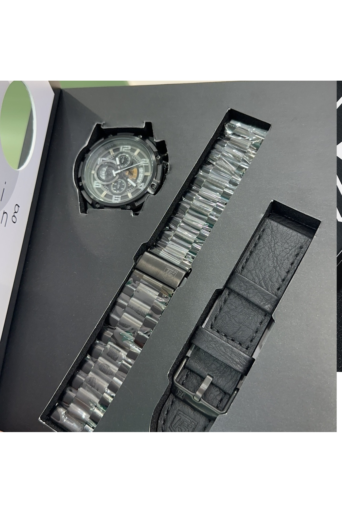 Чоловічий годинник  T5 Montre Book, подарунковий набір