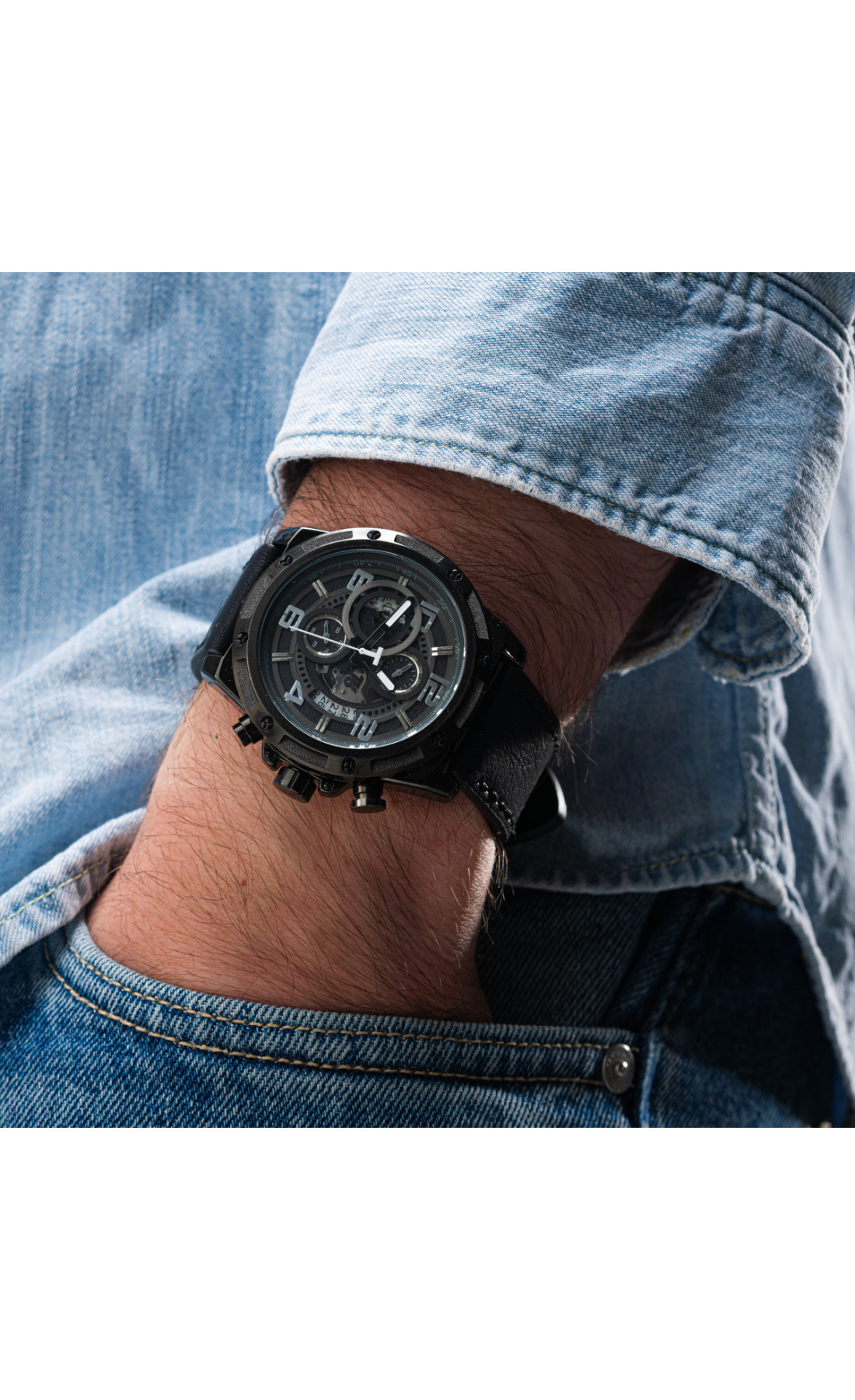 Чоловічий годинник  T5 Montre Book, подарунковий набір