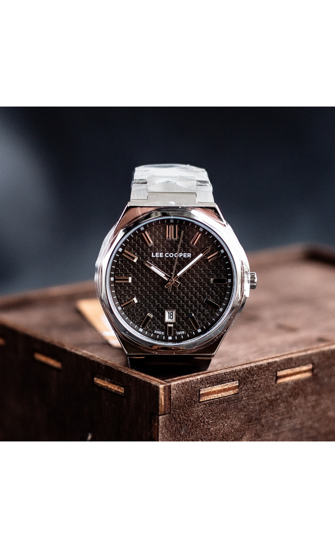 Чоловічий годинник  Lee Cooper Knight Silver