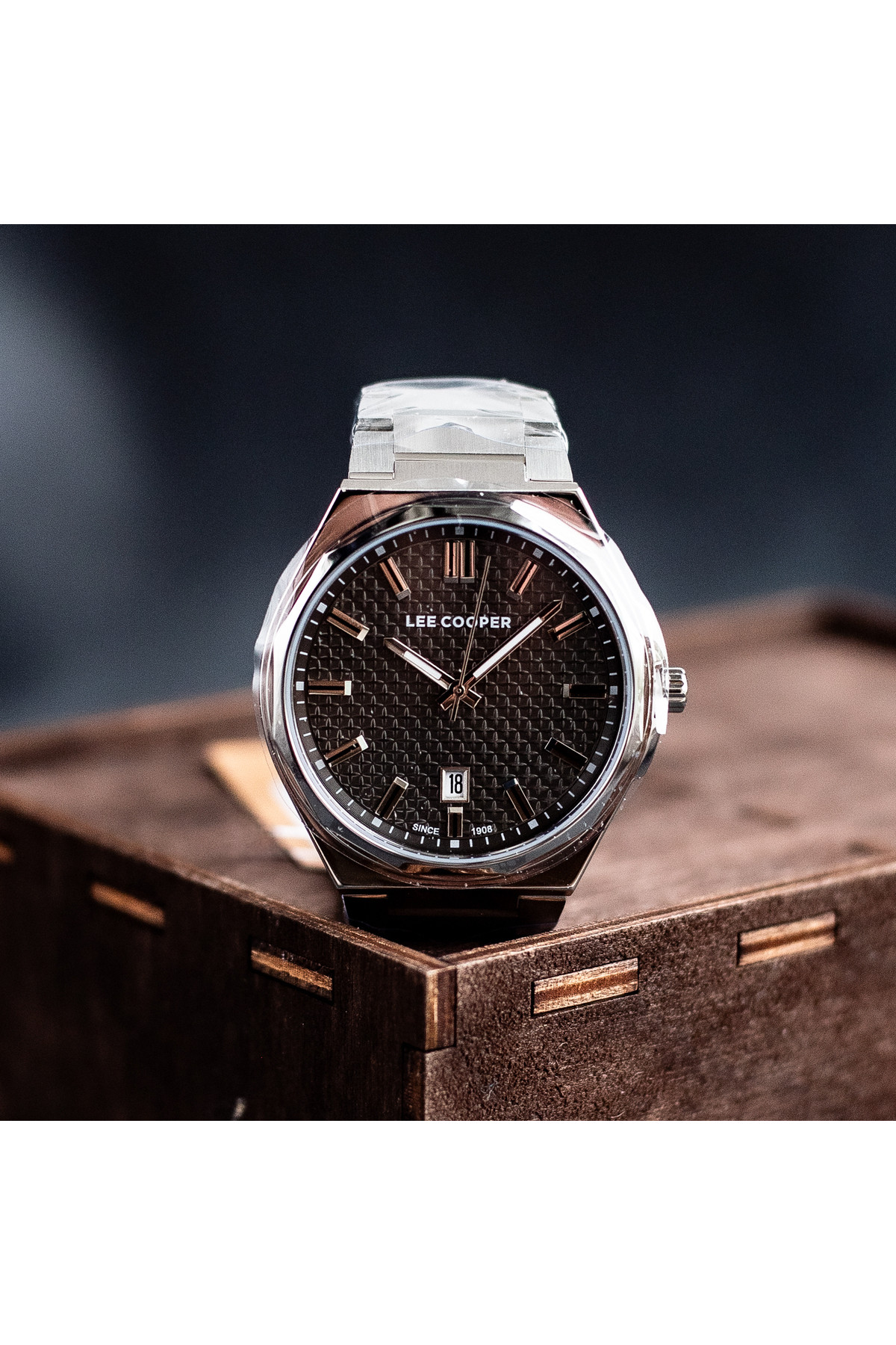 Чоловічий годинник  Lee Cooper Knight Silver