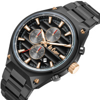 Чоловічий годинник  Lee Cooper Ice Black