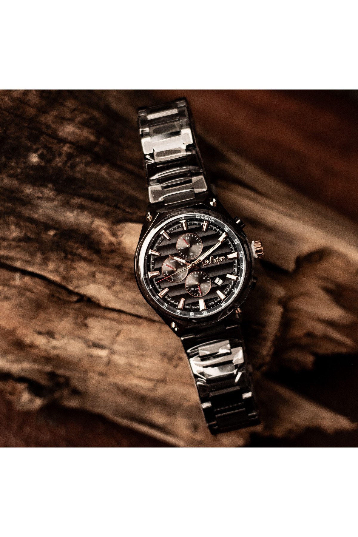 Чоловічий годинник  Lee Cooper Ice Black