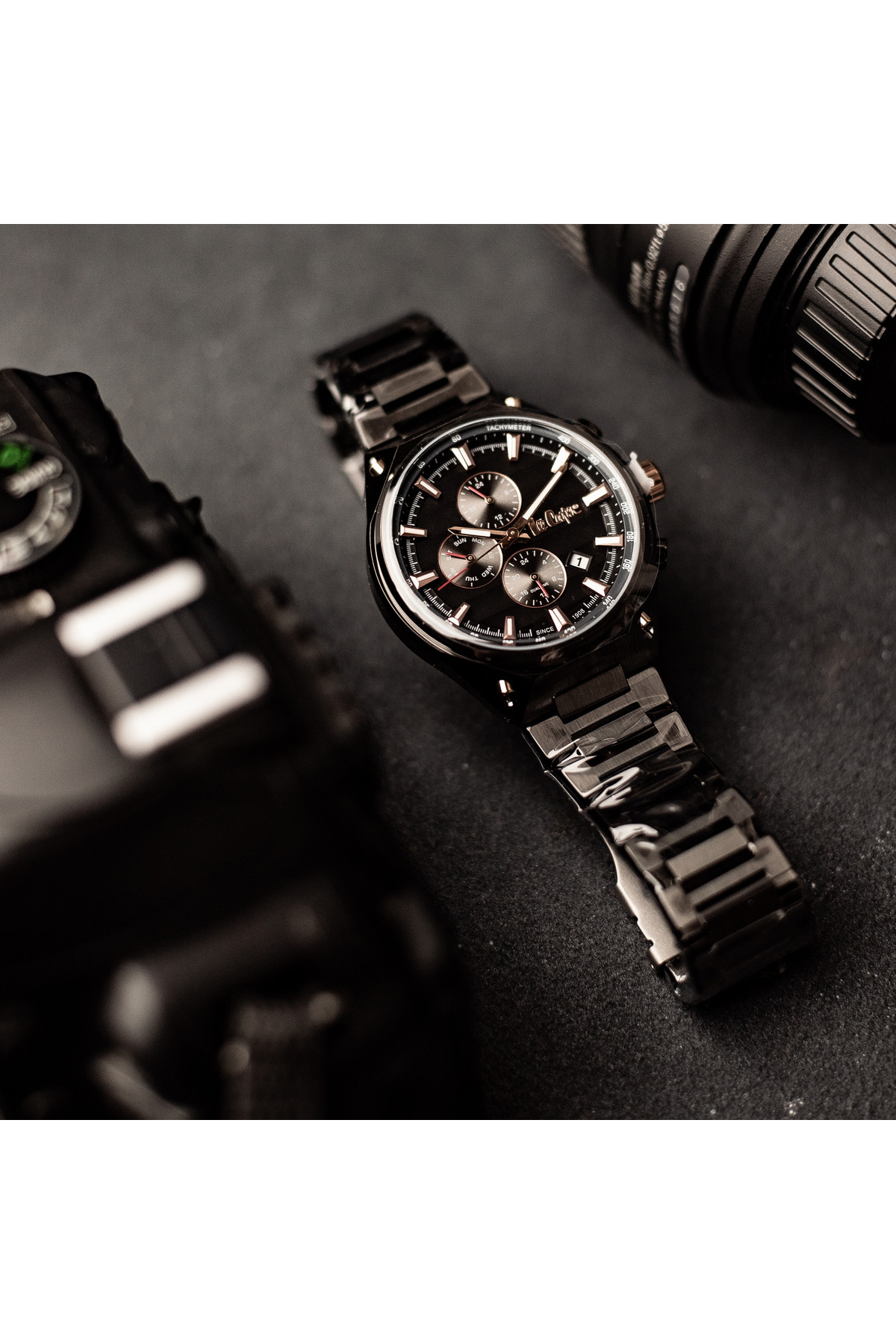 Чоловічий годинник  Lee Cooper Ice Black