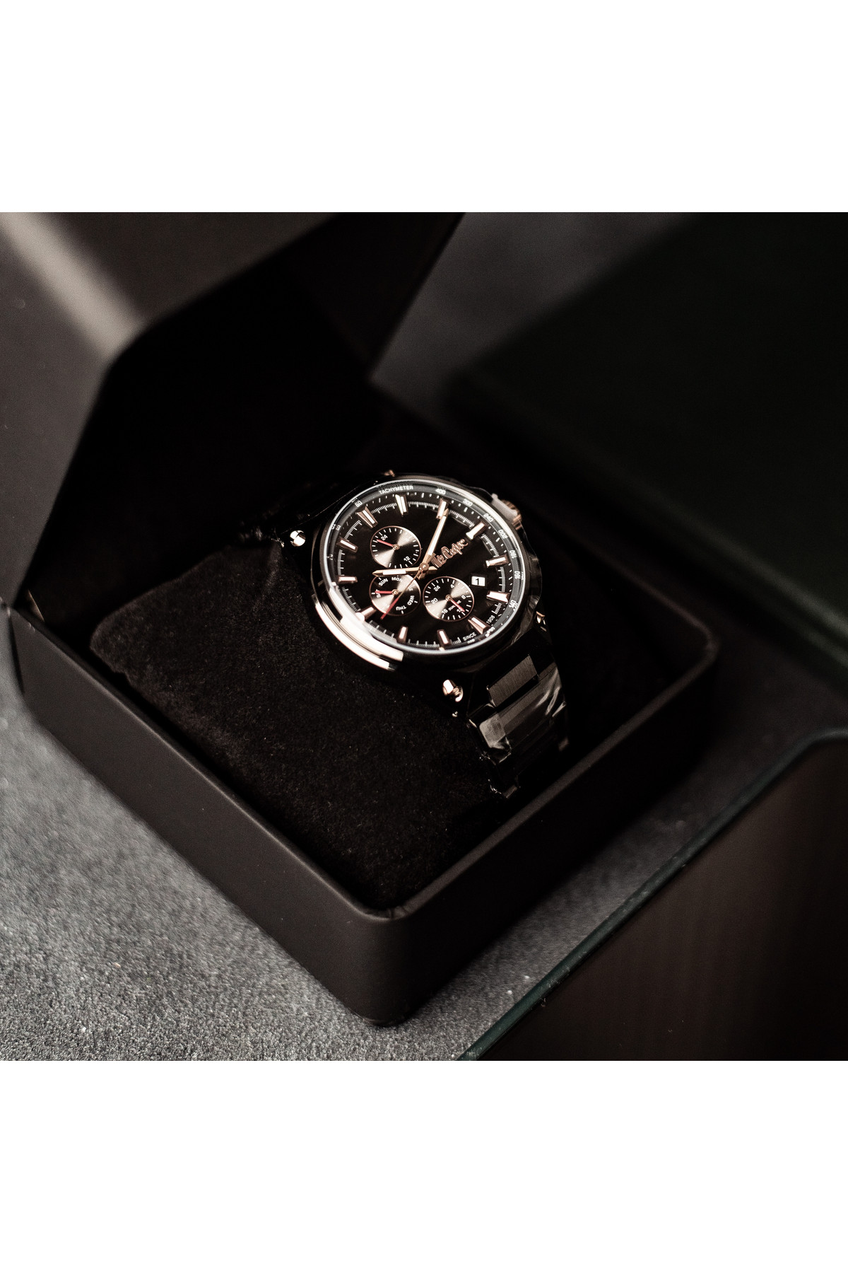 Чоловічий годинник  Lee Cooper Ice Black