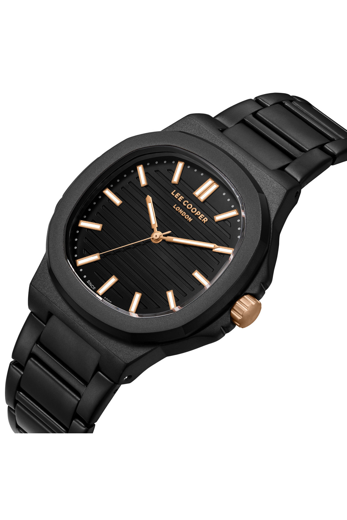 Чоловічий годинник  Lee Cooper Brand Black