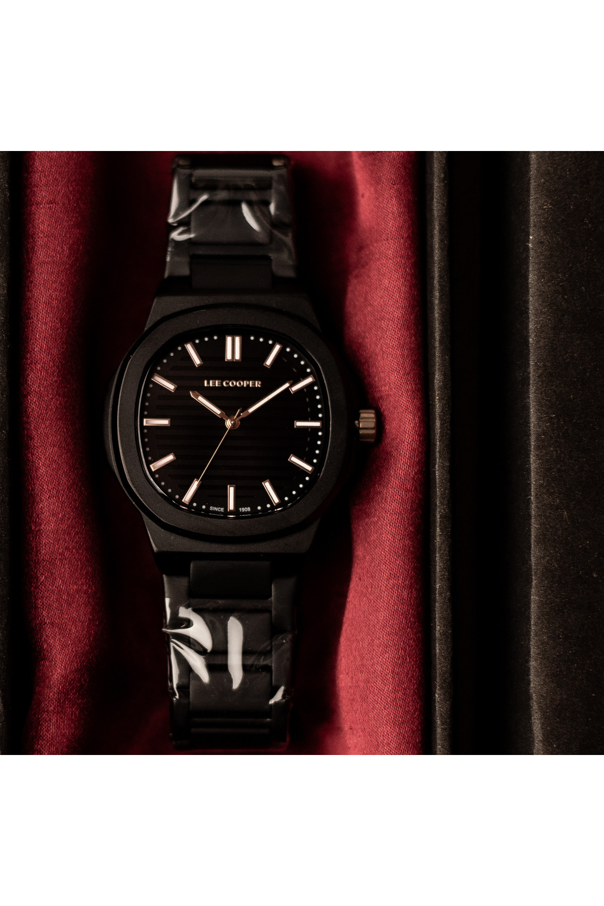 Чоловічий годинник  Lee Cooper Brand Black