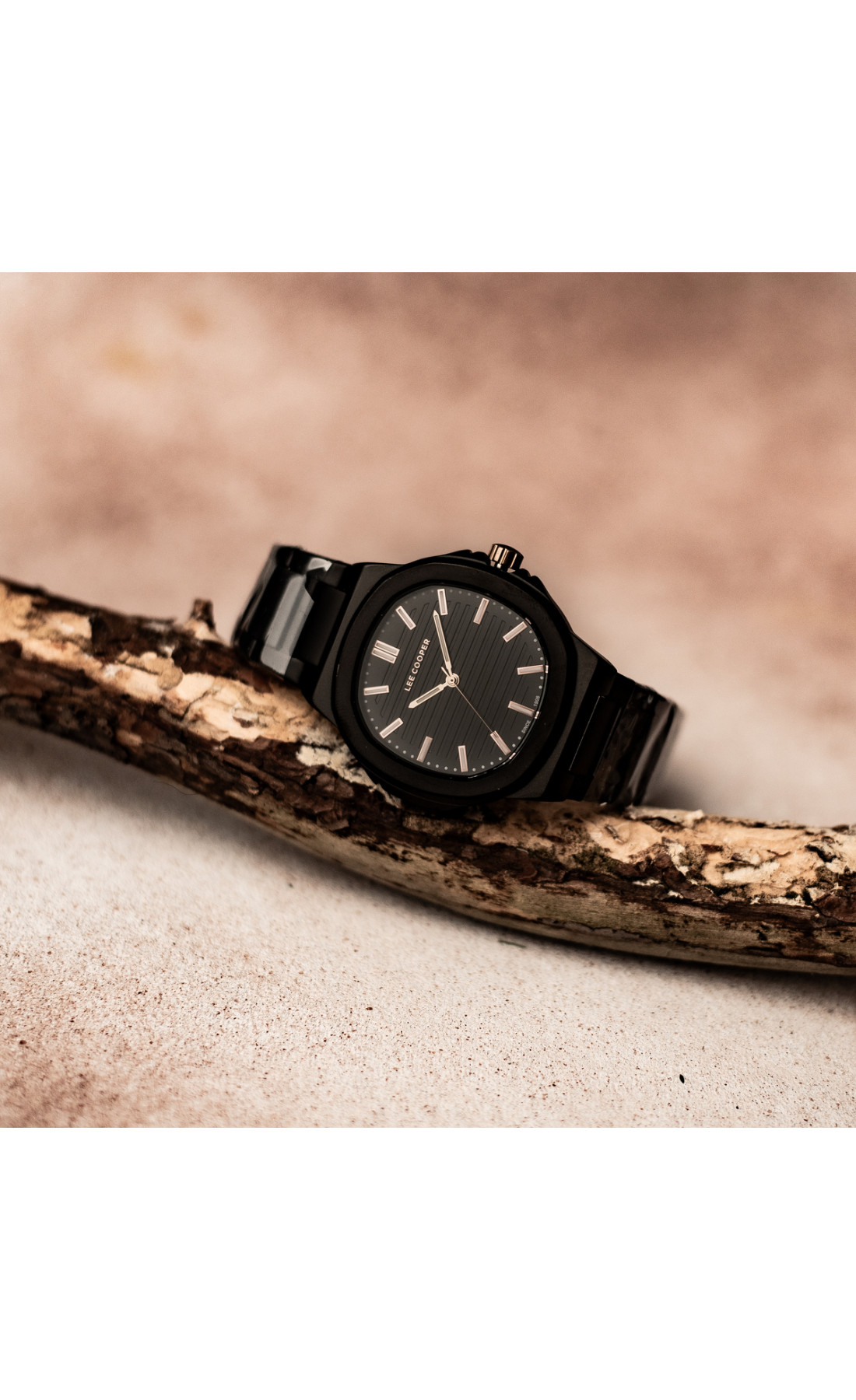 Чоловічий годинник  Lee Cooper Brand Black