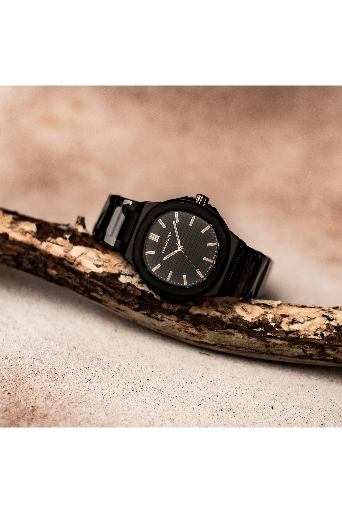 Чоловічий годинник  Lee Cooper Brand Black