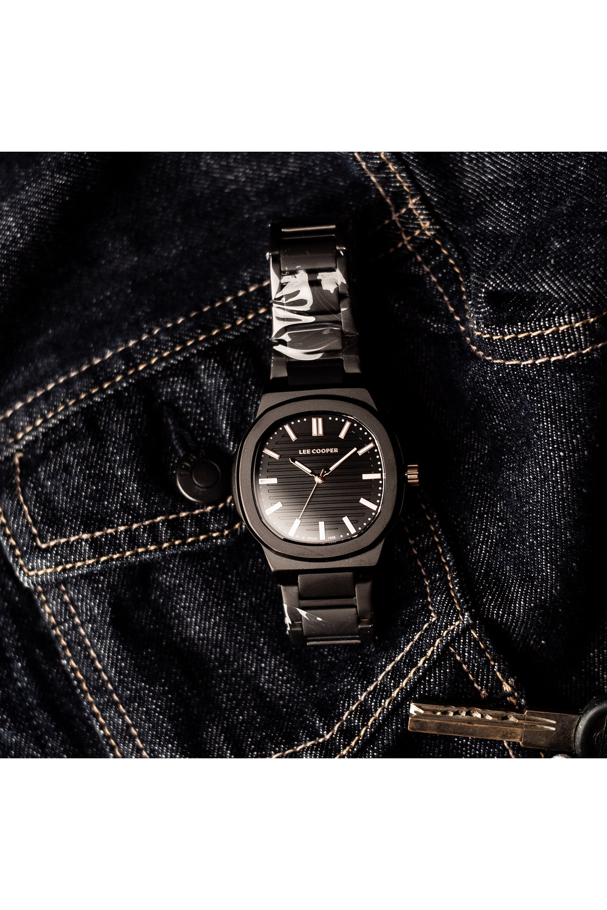 Чоловічий годинник  Lee Cooper Brand Black