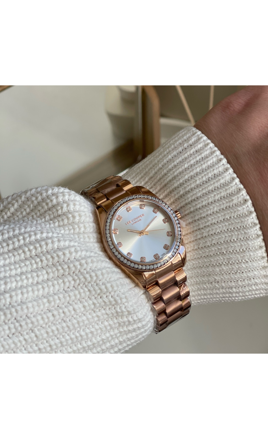 Жіночий годинник  Lee Cooper Santorini Gold