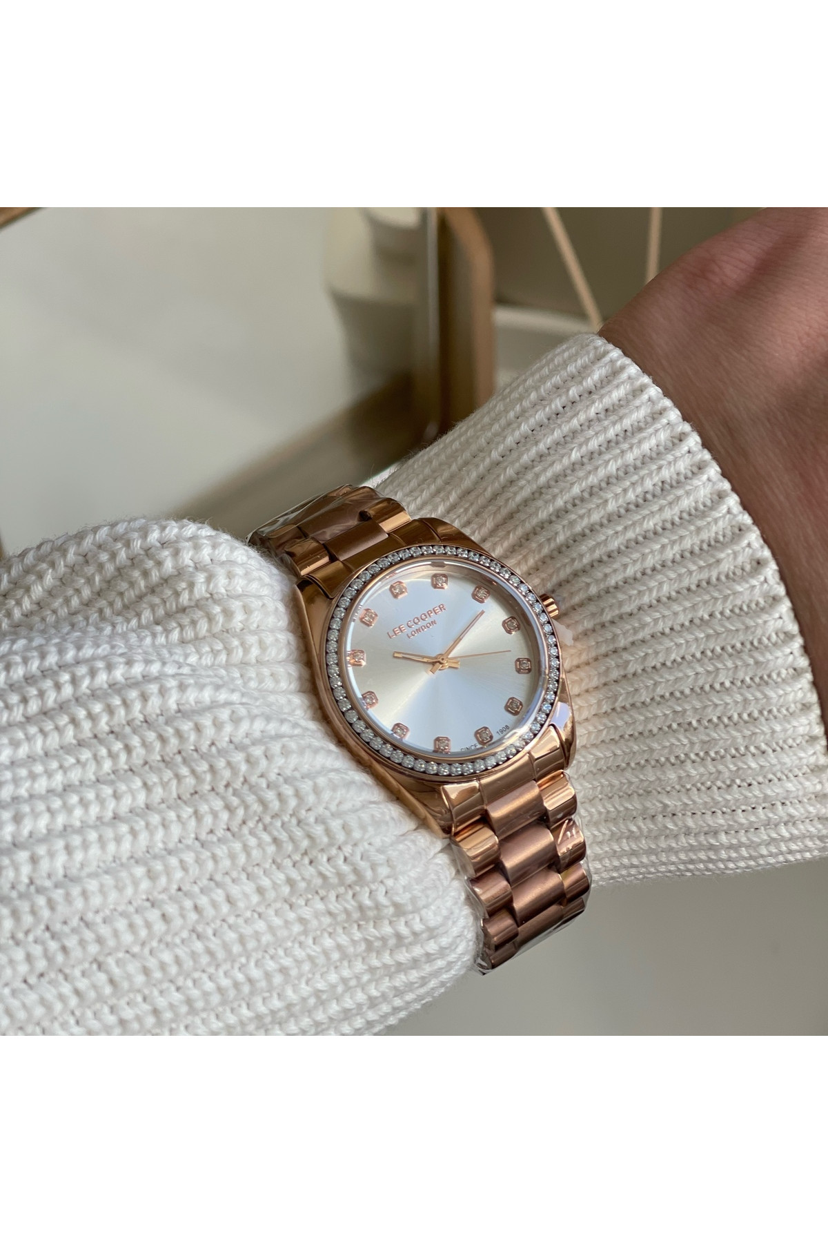 Жіночий годинник  Lee Cooper Santorini Gold