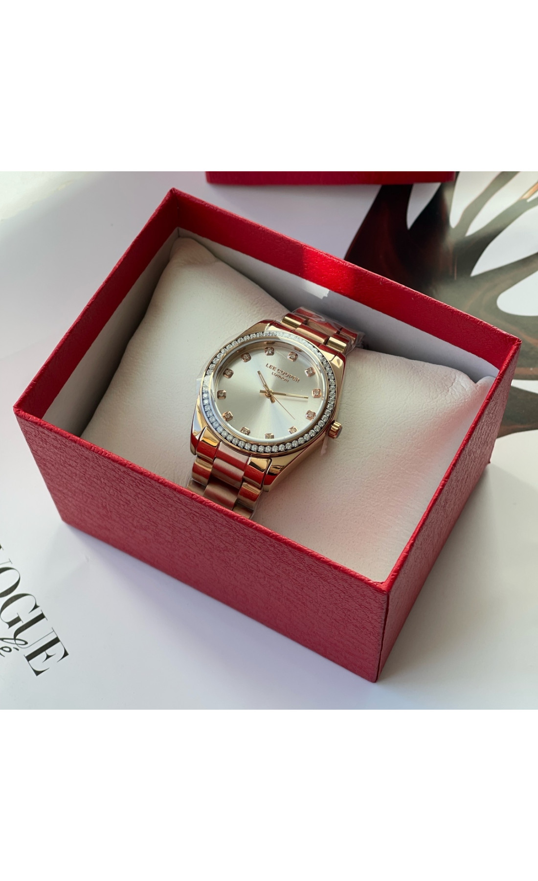 Жіночий годинник  Lee Cooper Santorini Gold