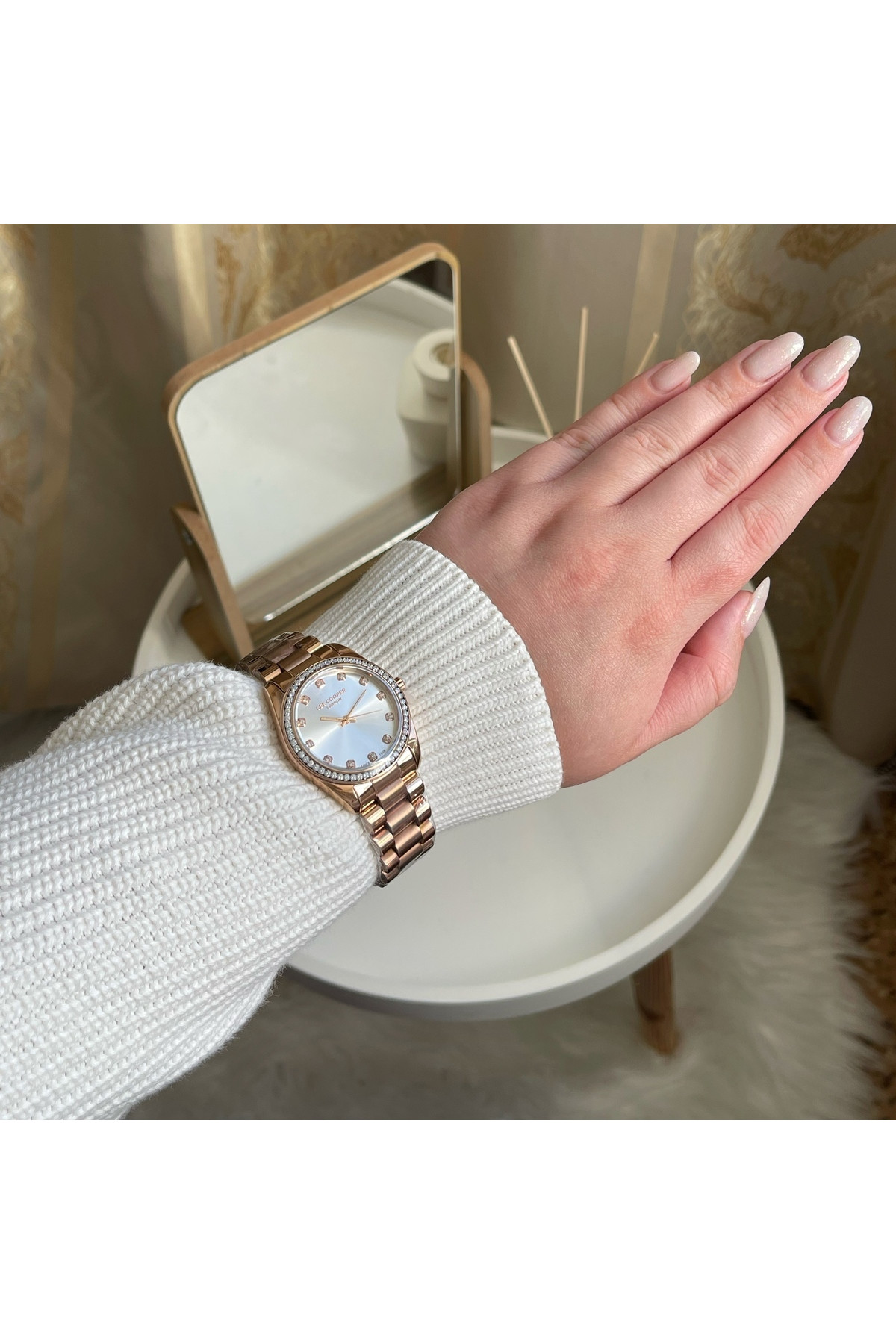 Жіночий годинник  Lee Cooper Santorini Gold