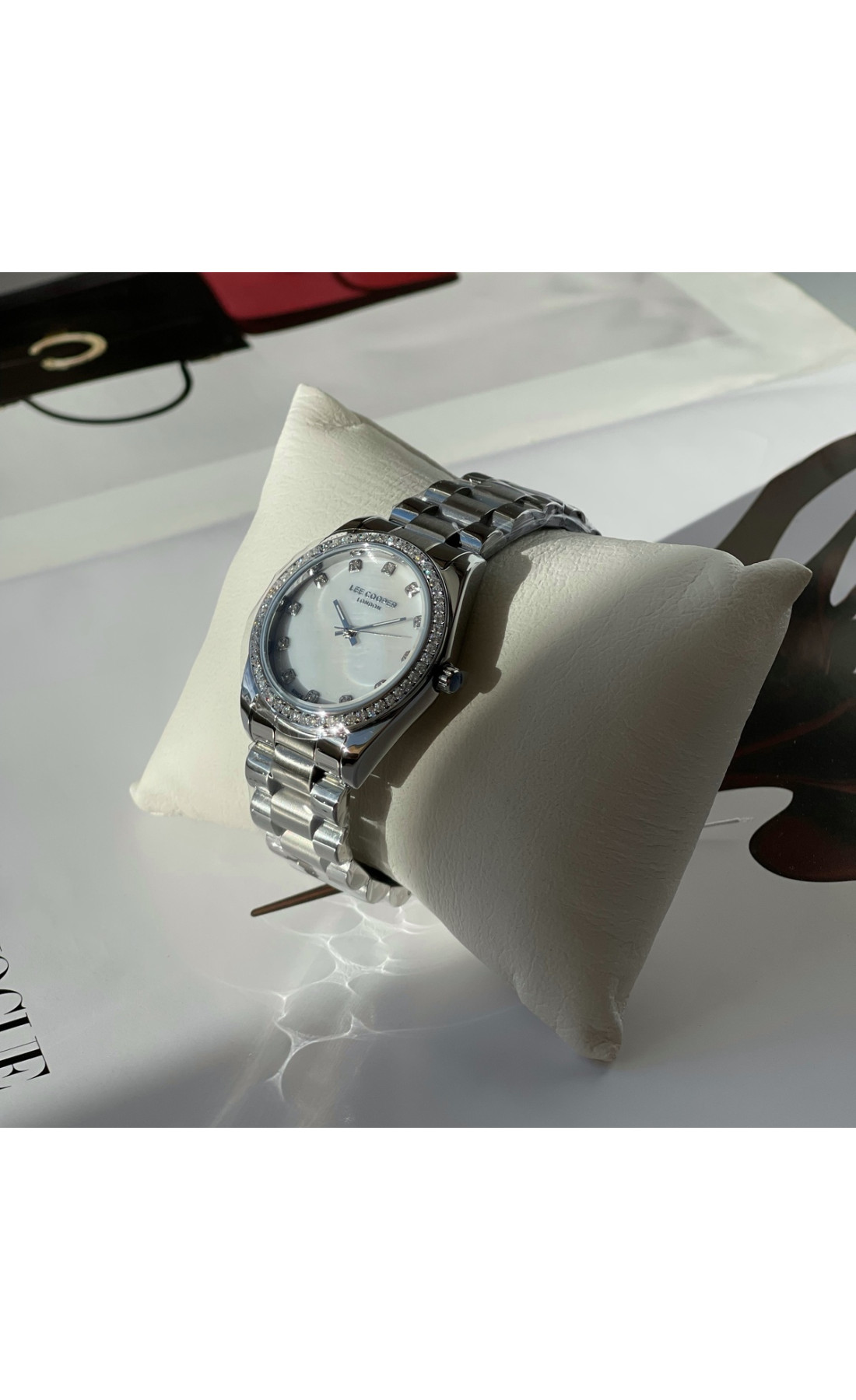 Жіночий годинник  Lee Cooper Santorini Silver