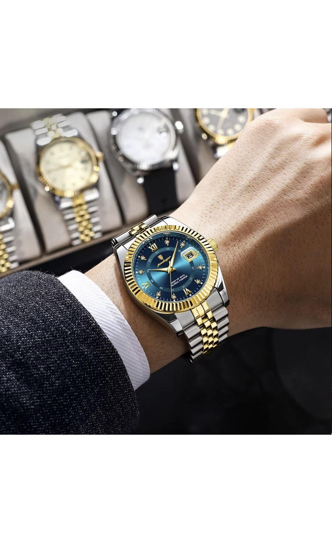 Чоловічий годинник  Poedagar Dublin