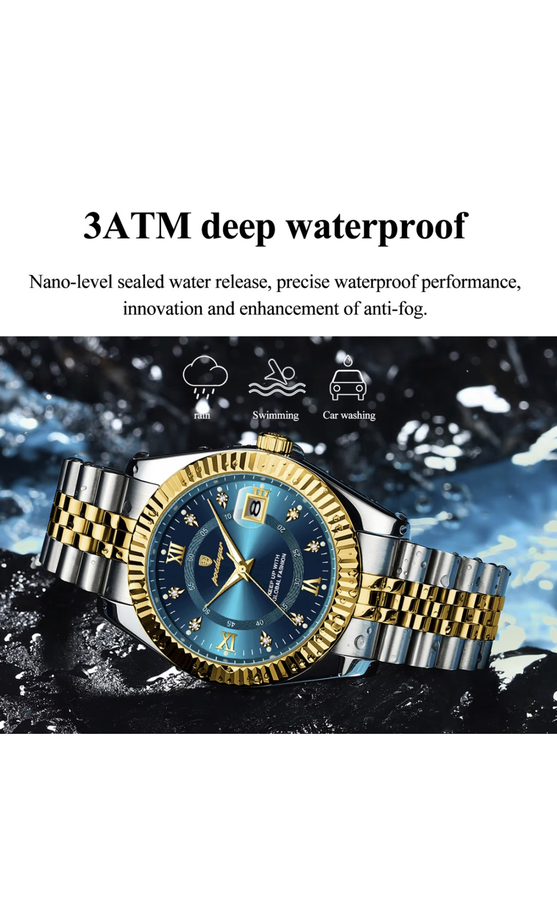 Чоловічий годинник  Poedagar Dublin