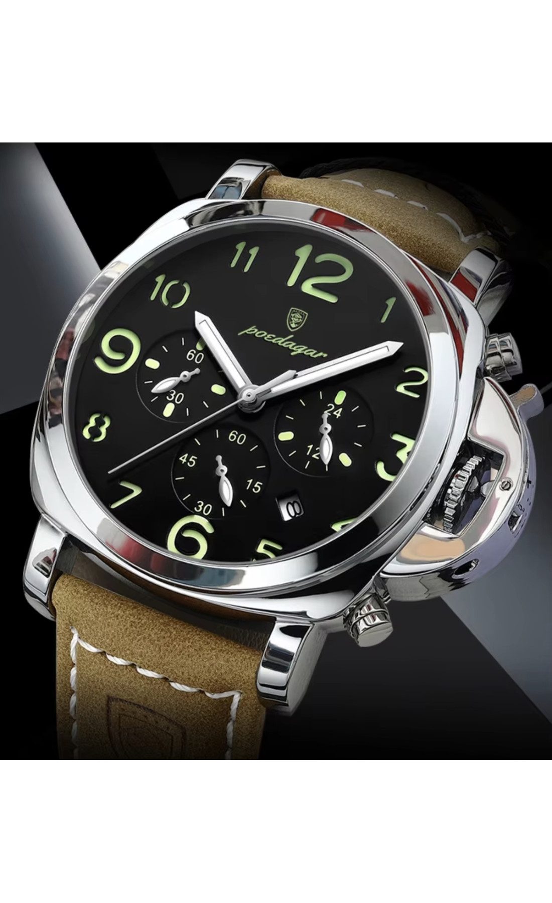 Чоловічий годинник  Poedagar Luminious