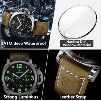 Чоловічий годинник  Poedagar Luminious