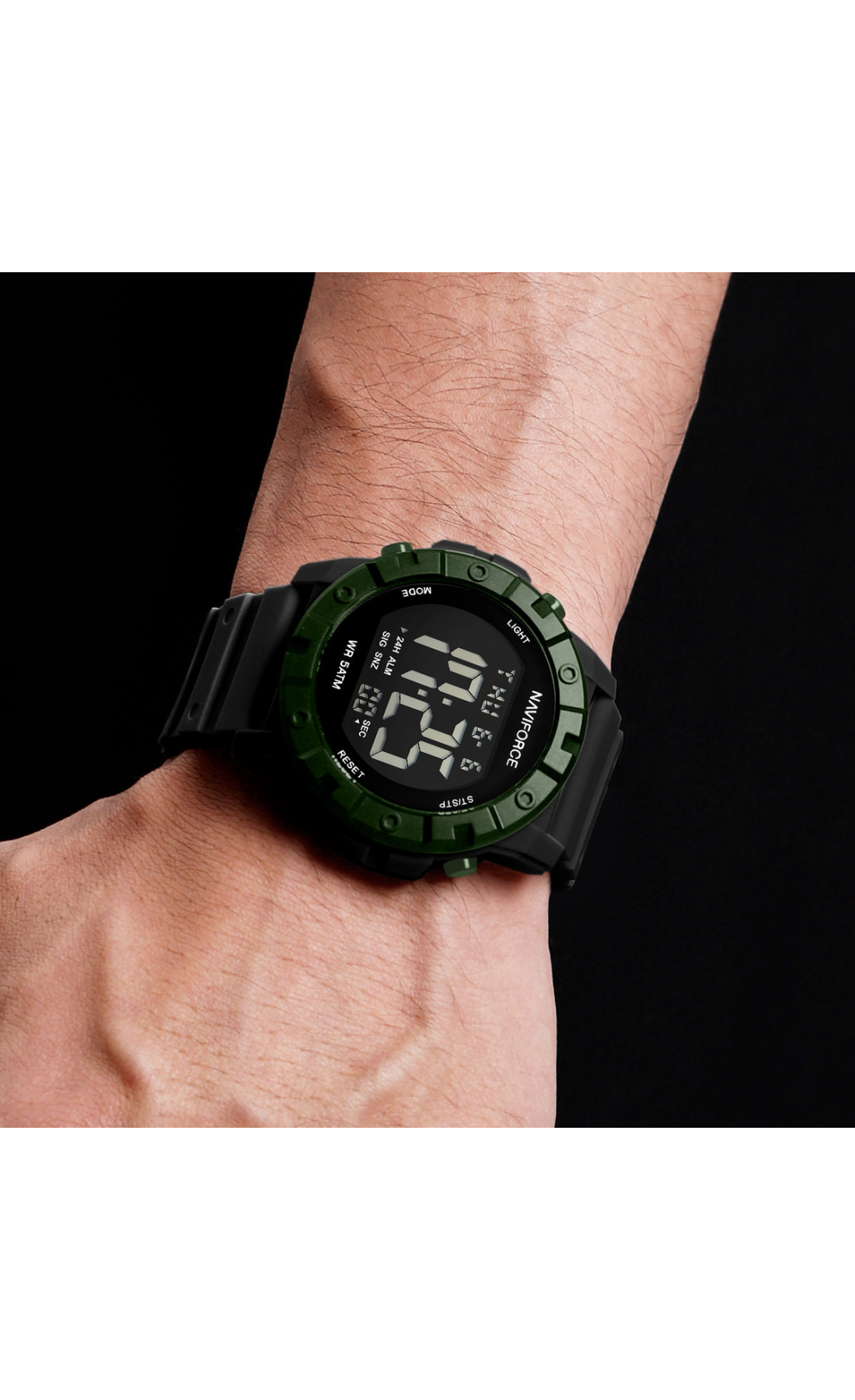 Чоловічий годинник  Naviforce Professional Green