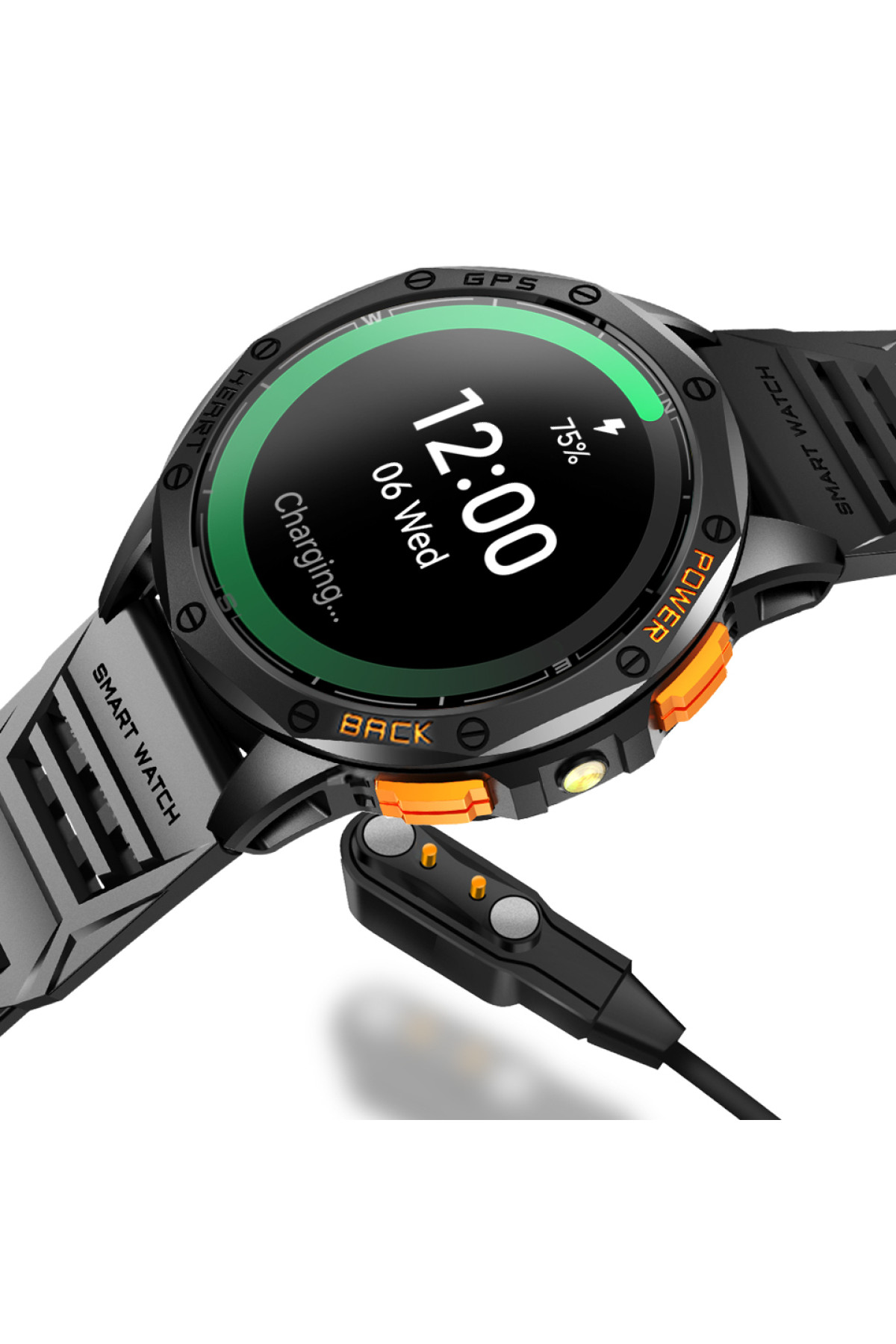 Смарт годинник  Smart GPS Max Black, 2 ремінці
