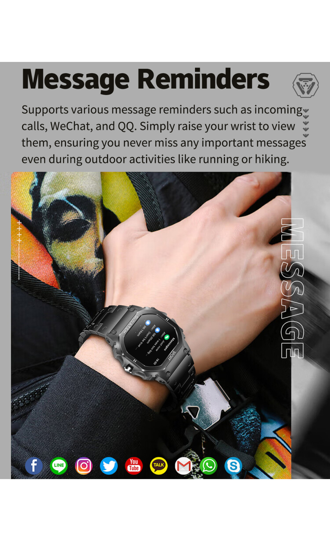 Смарт годинник  Smart Jordan Sport