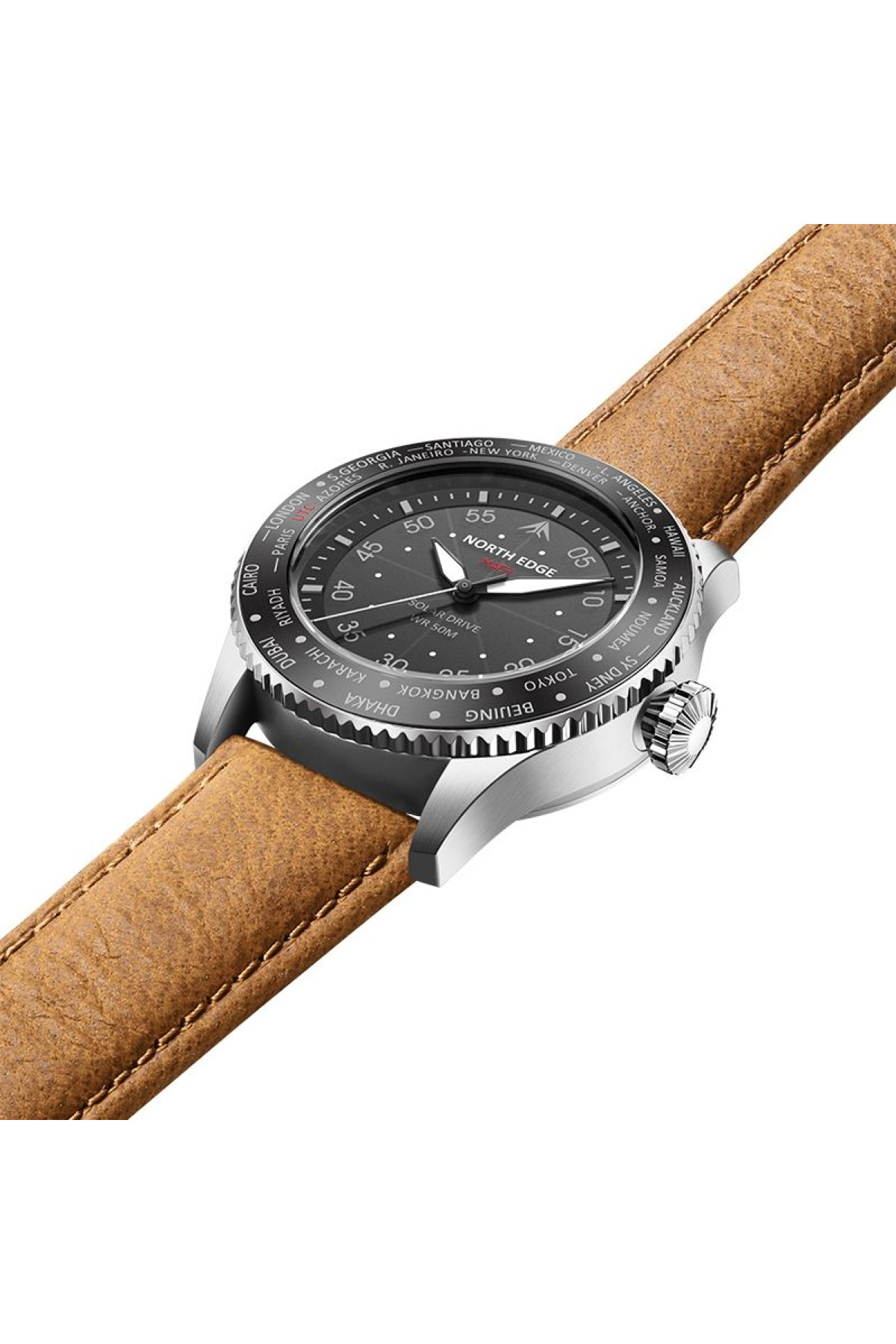 Чоловічий годинник  North Edge Mach Brown