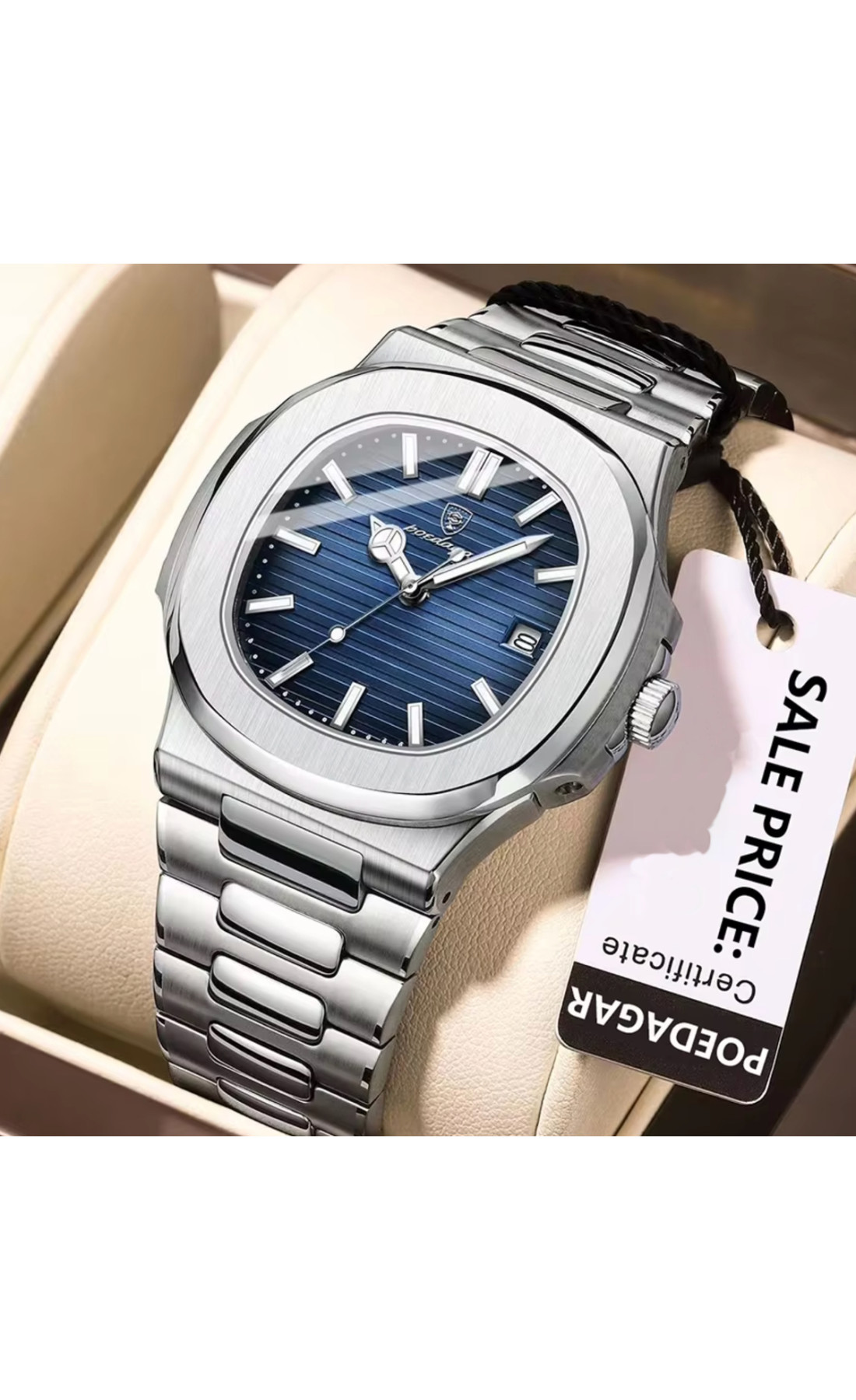 Чоловічий годинник  Poedagar Great