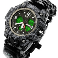 Чоловічий годинник  Besta Life Pro Grey з компасом