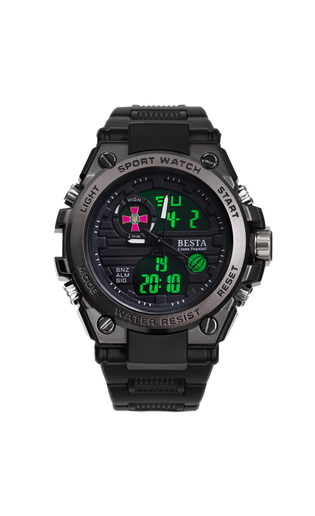 Чоловічий годинник  Besta Box Tattoo ЗСУ Set подарунковий набір, з компасом