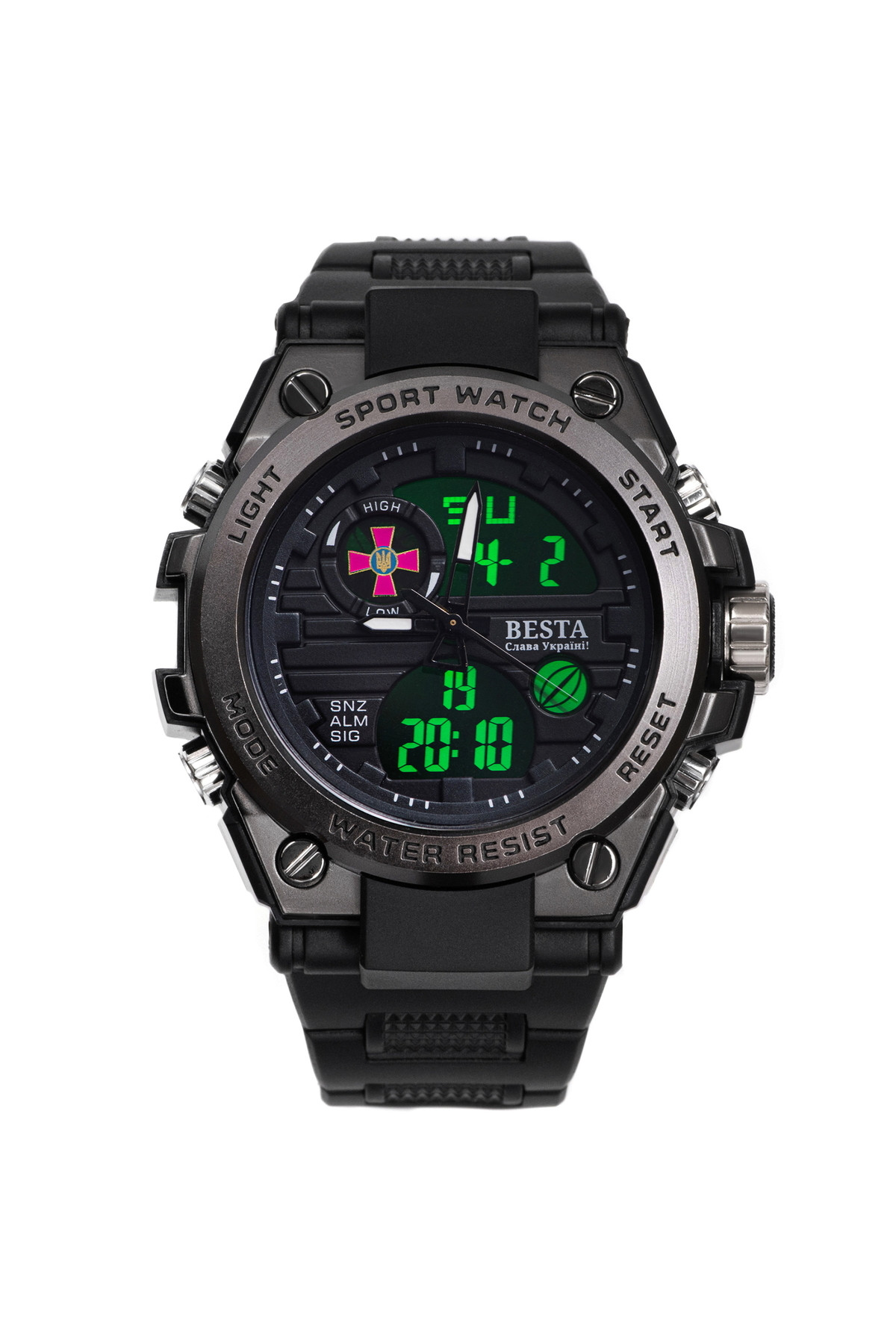 Чоловічий годинник  Besta Box Tattoo ЗСУ Set подарунковий набір, з компасом